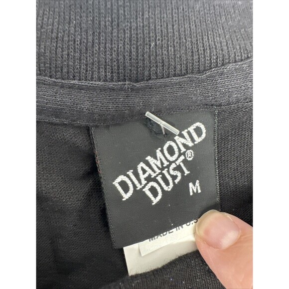 VTG DOLLY PARTON T-SHIRT MADE IN USA DIAMOND DUST VINTAGE MEDIUM Damage Read - Picture 7 of 16